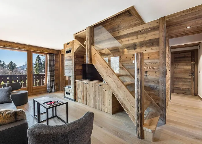 Superbe Duplex A Pour 7 Pers., Parking - Fr-1-453-25 Lägenhet Megève